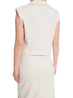 COPENHAGEN MUSE VEST TAILOR SHORT WAISTCOAT JET STREAM