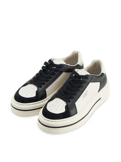 COPENHAGEN STUDIOS SNEAKER CPH181 MIX BLACK/CREAM BEIGE