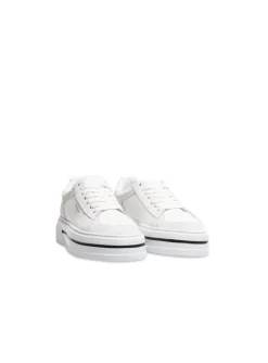 COPENHAGEN STUDIOS SNEAKER CPH181 LEATHER MIX WHITE