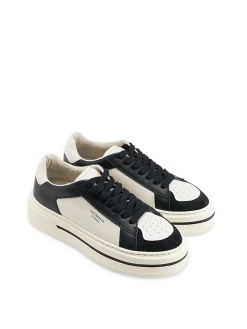 COPENHAGEN STUDIOS SNEAKER CPH181 MIX BLACK/CREAM BEIGE