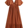 COPPEROSE DRESS PS 9203 RUST