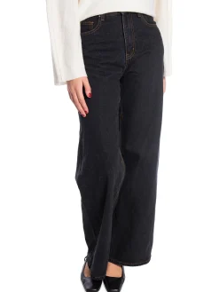 COPPEROSE JEANS WIDE DENIM BLACK