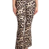 COPPEROSE PANTS FLARE LEOPARD