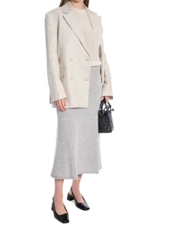 DAGMAR BLAZER CLASSIC LINEN BLAZER OAT