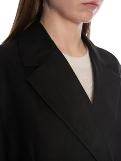 DAGMAR BLAZER CLASSIC LINEN BLAZER BLACK