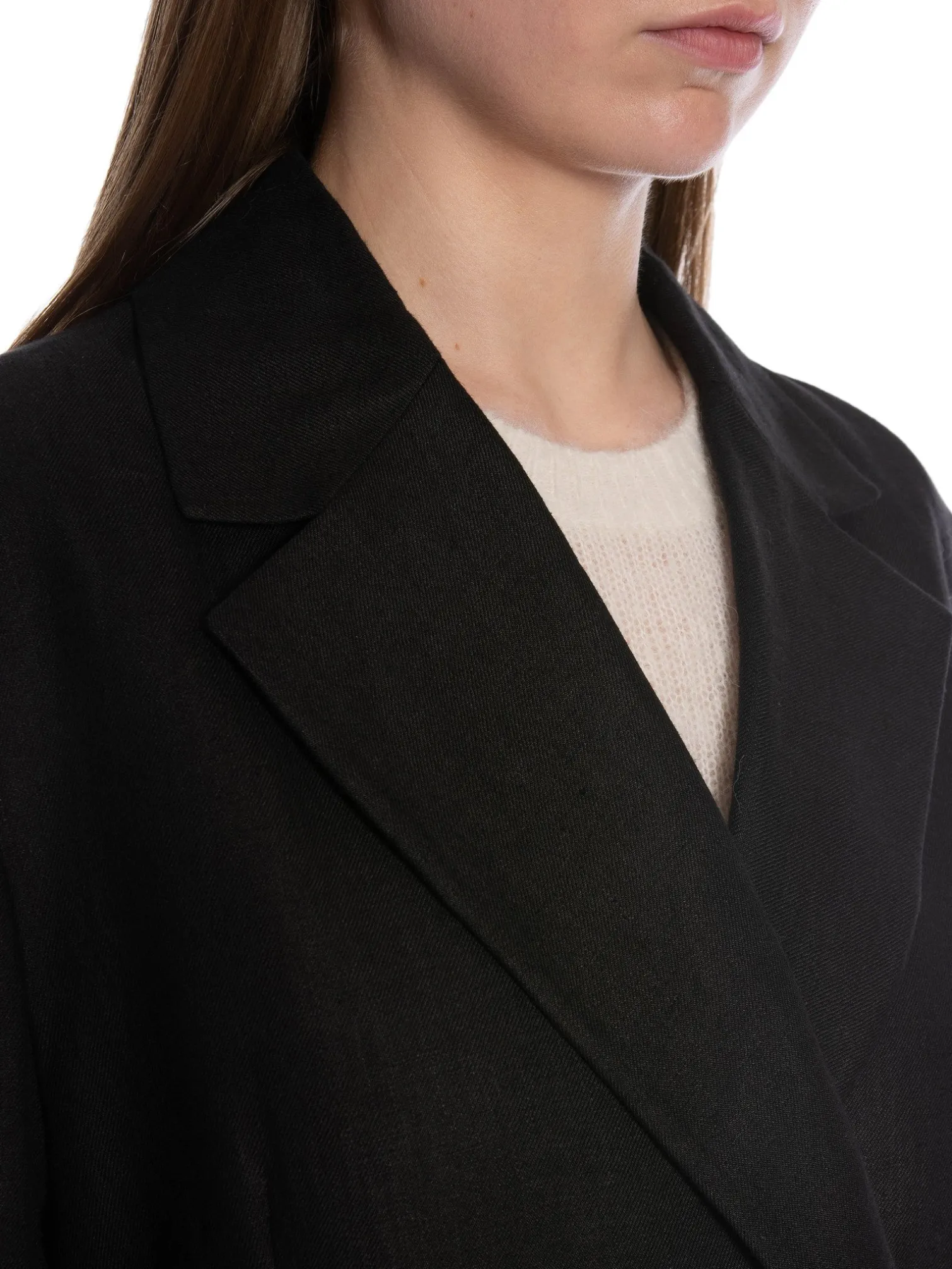DAGMAR BLAZER CLASSIC LINEN BLAZER BLACK