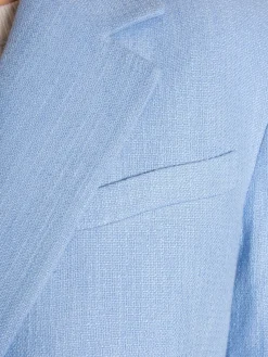 DAGMAR BLAZER CLASSIC LINEN CELESTE