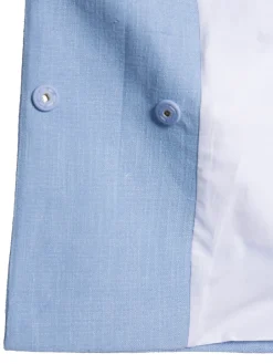 DAGMAR BLAZER CLASSIC LINEN CELESTE