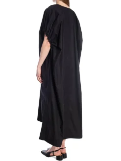 DAGMAR DRESS ROUCHED DRESS BLACK
