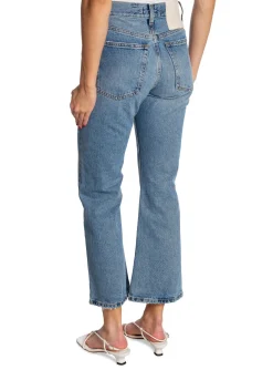 DAGMAR JEANS KICK FLARE LIGHT BLUE WASH