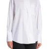 DAGMAR SHIRT ASYMMETRIC WHITE