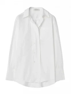 DAGMAR SHIRT ASYMMETRIC WHITE