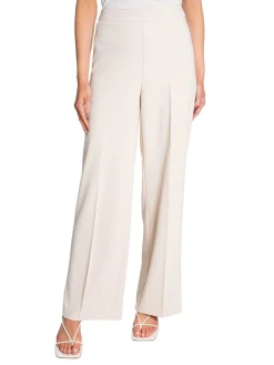 DANTE6  PANTS LUCAS WIDE LEG CHALK