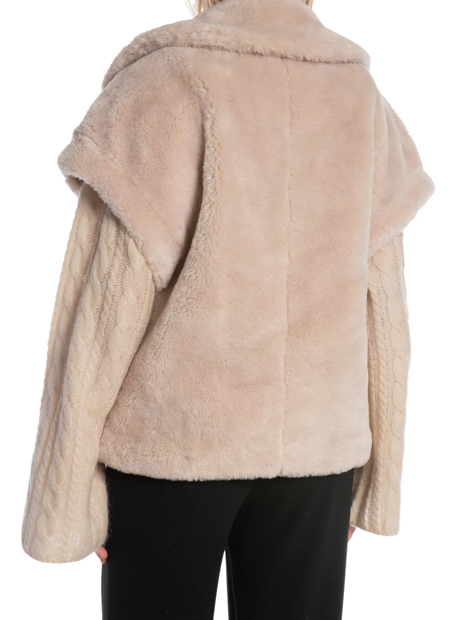 DANTE6 VEST CHEEDO FAUX FUR SEAFOM
