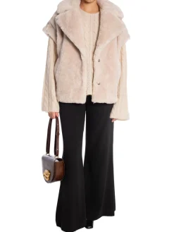 DANTE6 VEST CHEEDO FAUX FUR SEAFOM