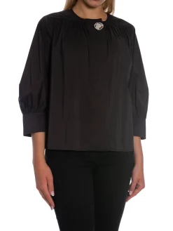 DAY SHIRT REESE CLEAN COTTON STRETCH ESPRESSO