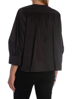 DAY SHIRT REESE CLEAN COTTON STRETCH ESPRESSO