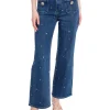 DENIM LIFE JEANS DIAMOND BUTTONS WIRE LEGF3782