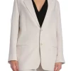 FILIPPA K BLAZER RELAXED IVORY