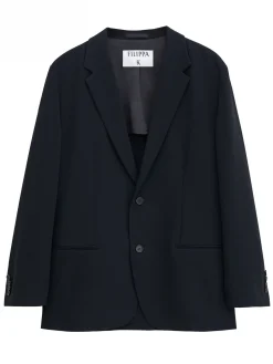 FILIPPA K BLAZER RELAXED BLACK
