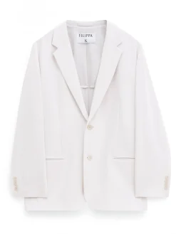 FILIPPA K BLAZER RELAXED IVORY