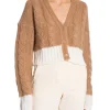 FILIPPA K CARDIGAN MOHAIR CAMEL