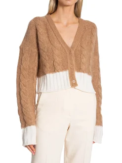 FILIPPA K CARDIGAN MOHAIR CAMEL