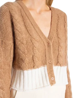 FILIPPA K CARDIGAN MOHAIR CAMEL