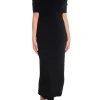 FILIPPA K DRESS OFF SHOULDER BLACK