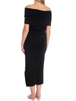 FILIPPA K DRESS OFF SHOULDER BLACK