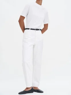 FILIPPA K TOP MOCK NECK WHITE