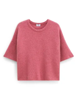 FILIPPA K TOP YAK LIGHT RASPBERRY