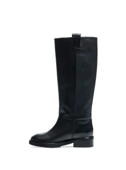 FLATTERED BOOTS FRANCES LEATHER BLACK