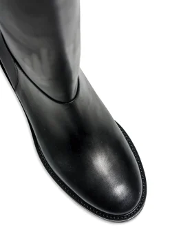 FLATTERED BOOTS FRANCES LEATHER BLACK