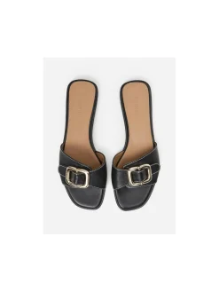 FLATTERED SANDAL MIMI LEATHER BLACK