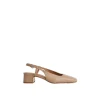FLATTERED SANDALS ELIN LEATHER BEIGE