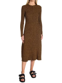 GANNI DRESS GLITTER KNIT MOLE