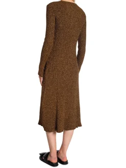 GANNI DRESS GLITTER KNIT MOLE