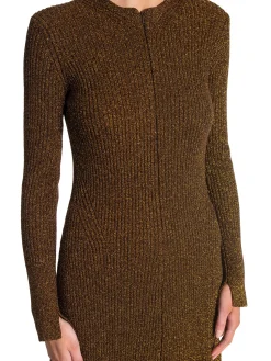 GANNI DRESS GLITTER KNIT MOLE