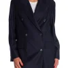 GANT BLAZER DB OVERSIZED CLUB EVENING BLUE