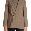 GANT BLAZER REG CHECKED CLUB CUMIN BEIGE