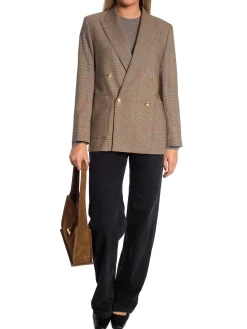 GANT BLAZER REG CHECKED CLUB CUMIN BEIGE