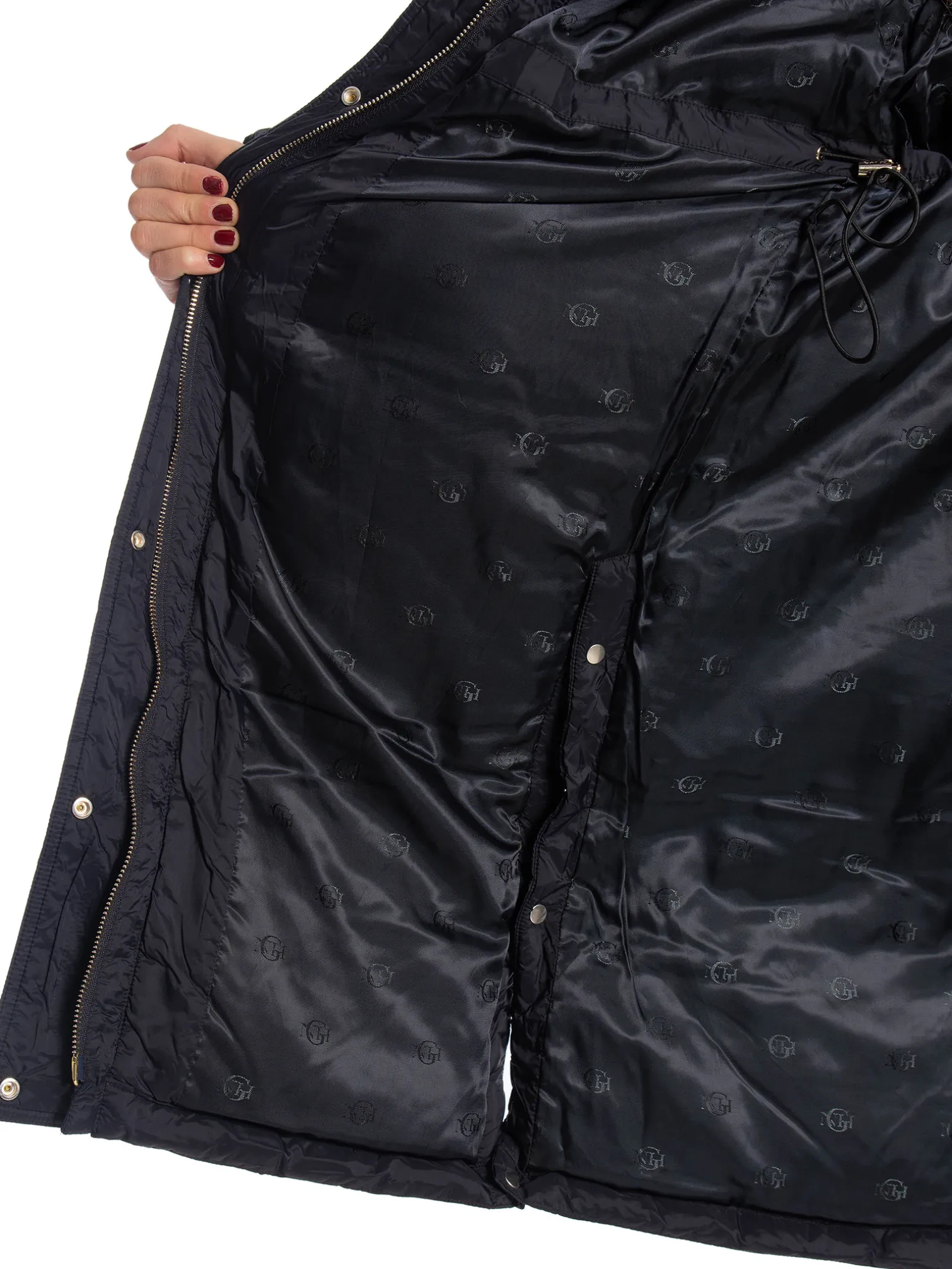 GANT COAT FULL LENGHT DOWN BLACK