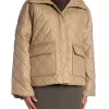 GANT JACKET QUILTED DARK KHAKI