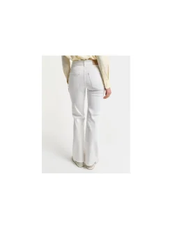 GANT JEANS SLIM FLARE WHITE EGGSHELL