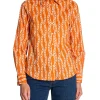 GANT SHIRT CHAIN PUMPKIN ORANGE