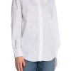 GANT SHIRT REL VOLUME SLEEVE POPLIN WHITE
