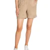GANT SHORTS LINEN VISCOSE PULL-ON HORN BEIGE
