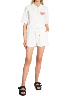 GANT SHORTS RELAXED TERRY SHORTS EGGSHELL