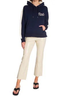 GANT SWEATER COLOUR BLOCK EVENING BLUE